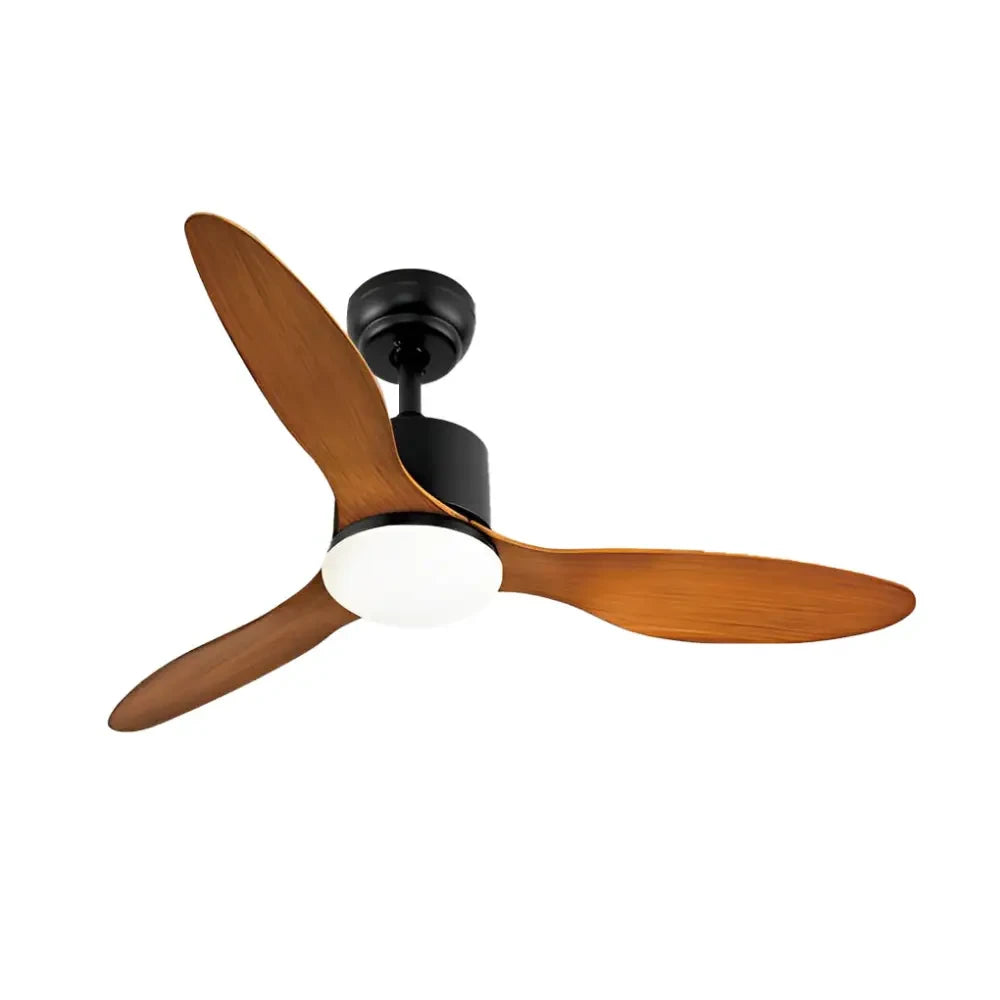 3 Blades LED Dimmable Ceiling Fan with Remote - Lighting > lights Fans