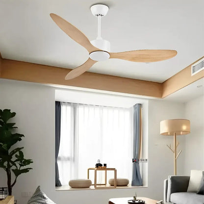 3 Blades LED Dimmable Ceiling Fan with Remote - Lighting > lights Fans