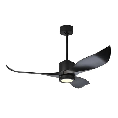 3 Blades LED Nordic Ceiling Fan with Remote and Light - Lighting > lights Fans