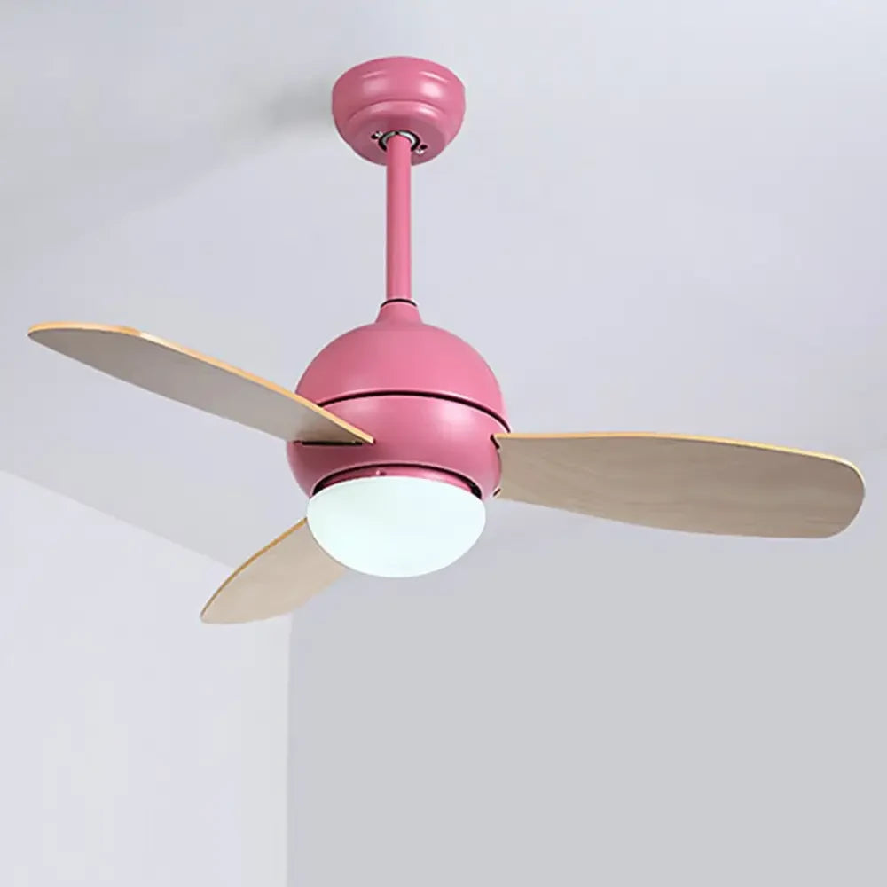 36’ Nordic Minimalist LED Ceiling Fan Light with Remote - Lighting > lights Fans