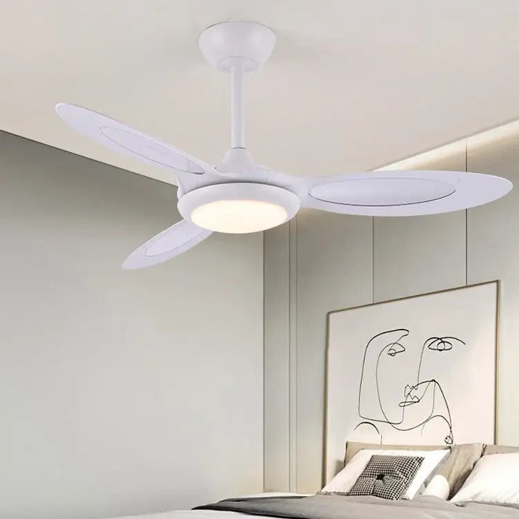 44 Inch 3 Blades Industrial Ceiling Fan with Light - Lighting > lights Fans