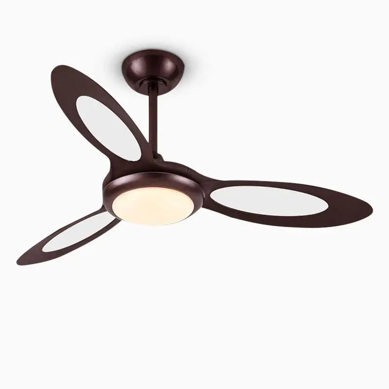 44 Inch 3 Blades Industrial Ceiling Fan with Light - Lighting > lights Fans