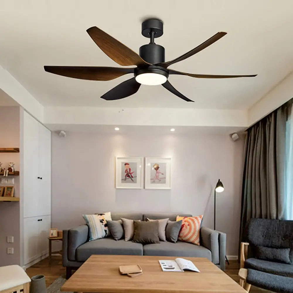 66 Inch Frequency Conversion Silent Ceiling Fan Lamp - Lighting > lights Fans