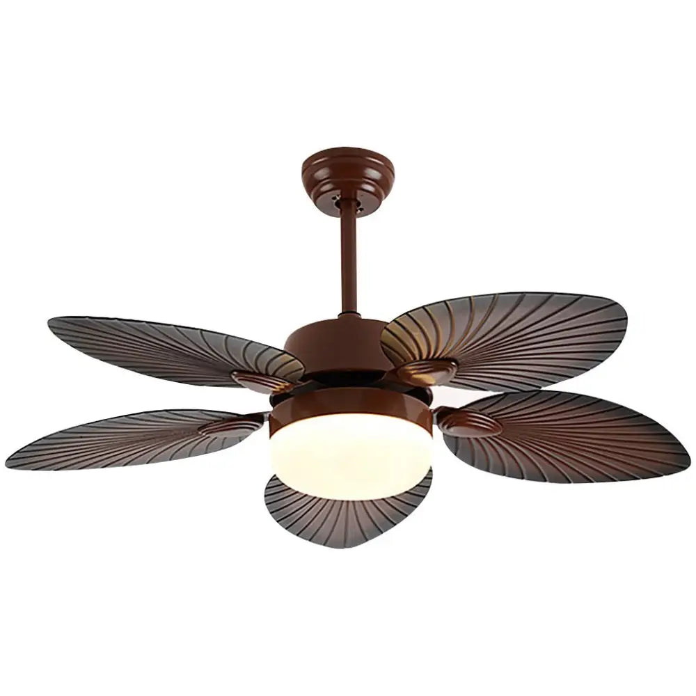 Antique Retro LED Ceiling Fan Light with Remote - Lighting > lights Fans