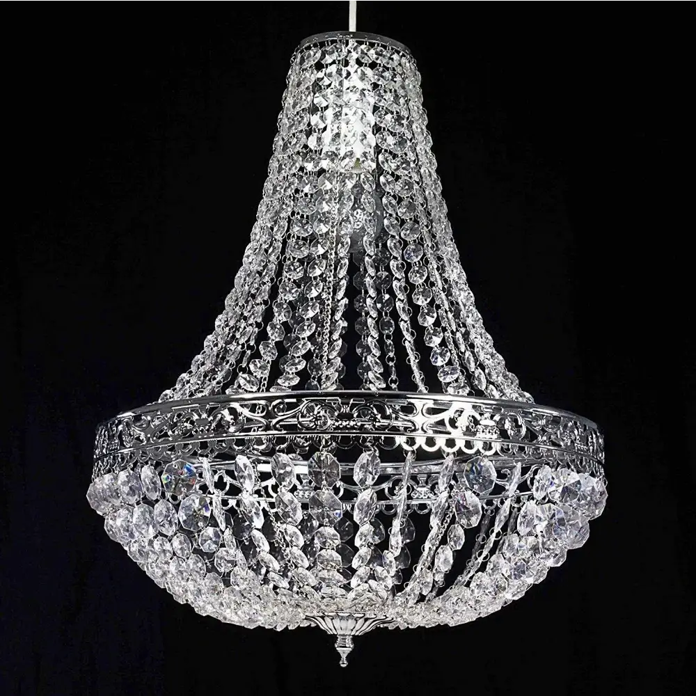 Charlotte Pendant Crystal Chandelier - Chandeliers