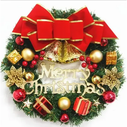 Christmas Wreath Door Hanging - b / 11.81“(30cm) - Home & Garden > Decor Seasonal