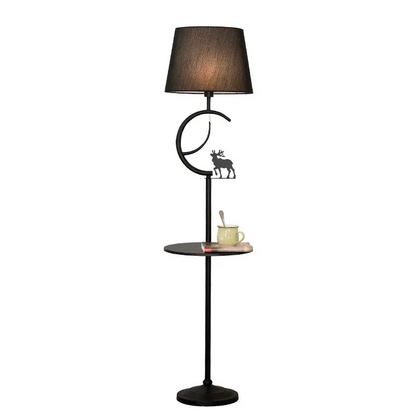 Creative American Style Floor Lamp with Deluxe Crystals - Lighting > Table & Lamps