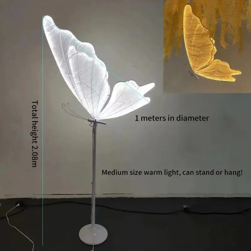 Enchanting LED Butterfly Wings - warm 208cm(81.89in)X2PCS - Lighting > Table & Floor