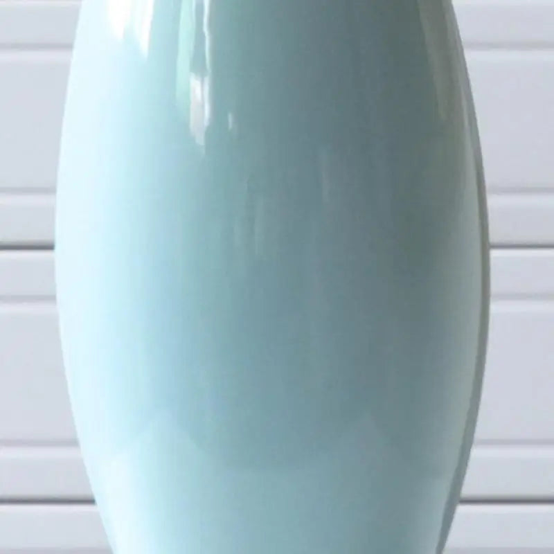 Farmhouse Light Blue Ceramic Table Lamp - Lighting > & Floor Lamps