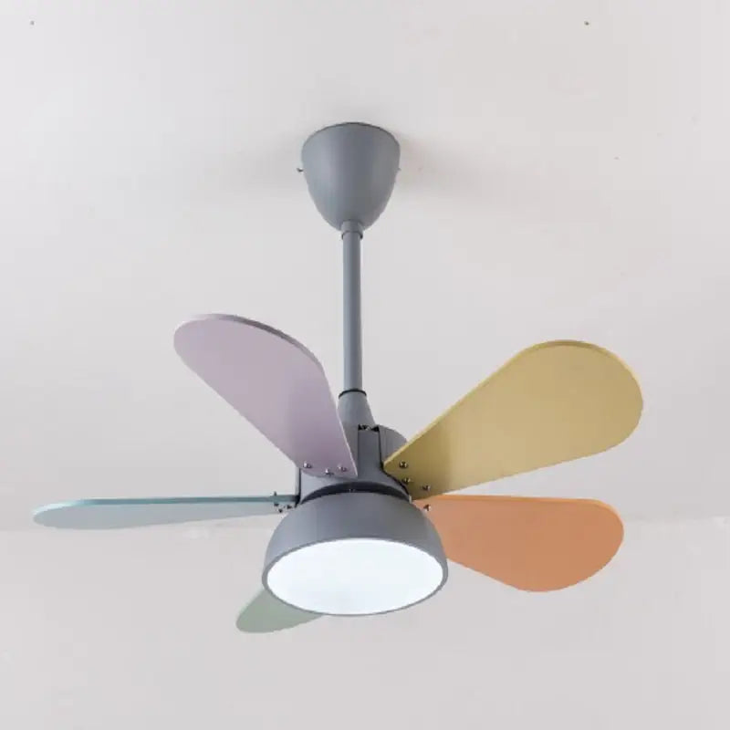 Flower Shaped Kids Ceiling Fan with Light - Lighting > lights Fans