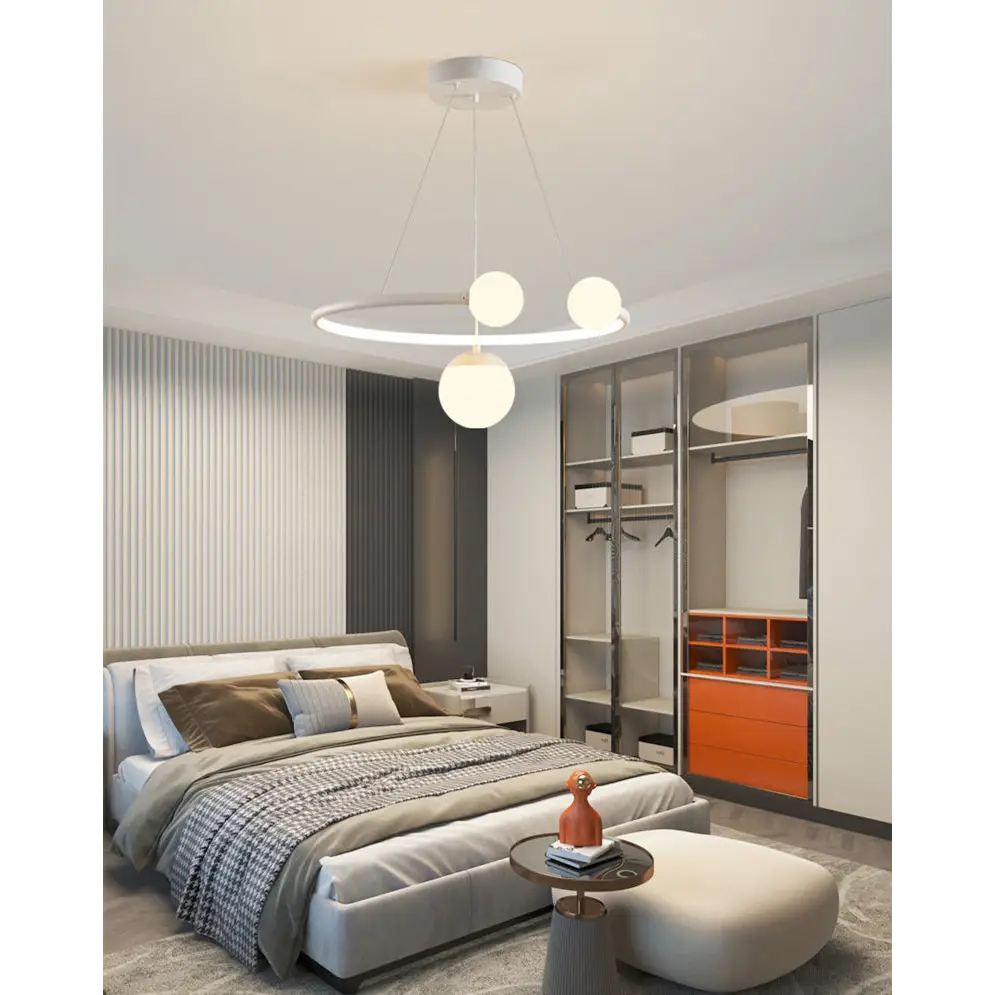 Hanging Ball Pendant Light for Bedroom Dining - Lighting