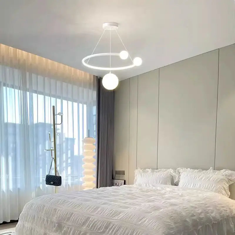 Hanging Ball Pendant Light for Bedroom Dining - Lighting