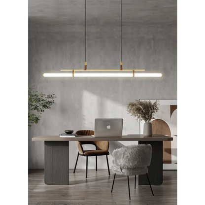 Horizontal LED Bars: Modern & Sleek Pendant Lighting