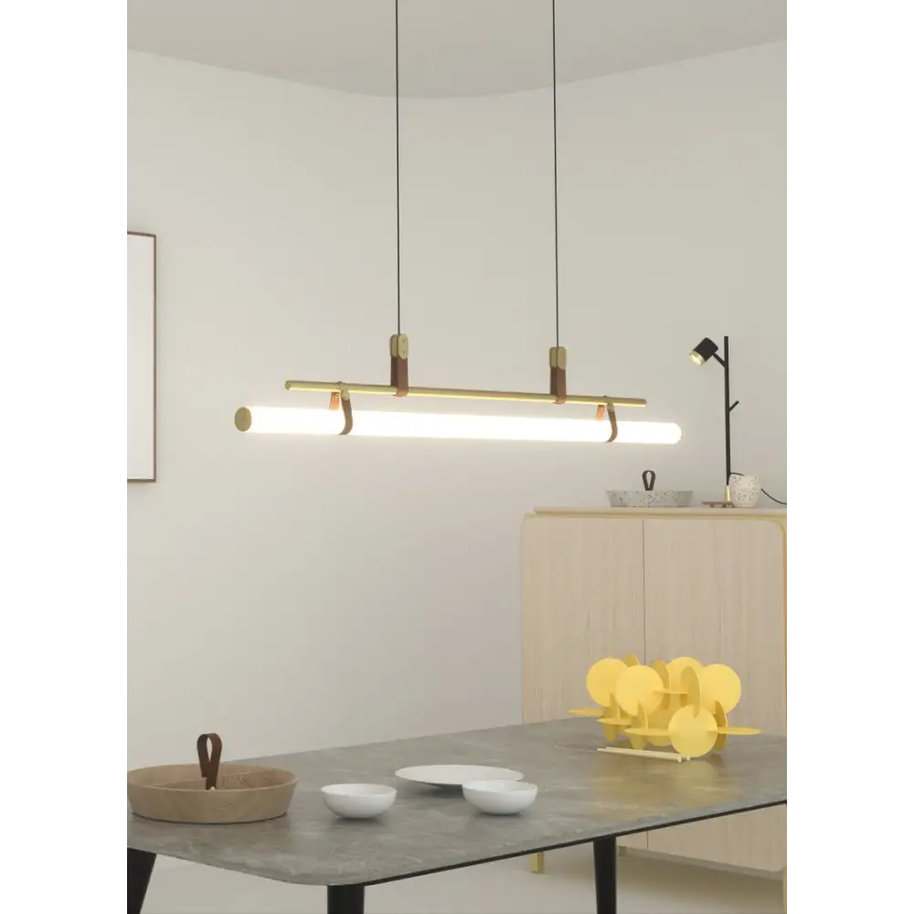 Horizontal LED Bars: Modern & Sleek Pendant Lighting