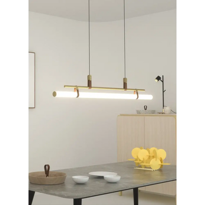 Horizontal LED Bars: Modern & Sleek Pendant Lighting