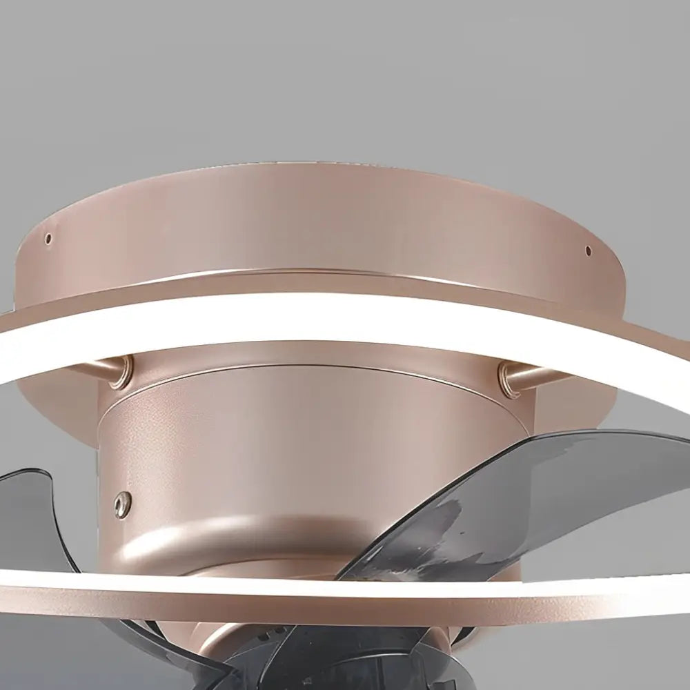 Intelligent Adjustable LED Ceiling Fan Light with Remote - Lighting > lights Fans
