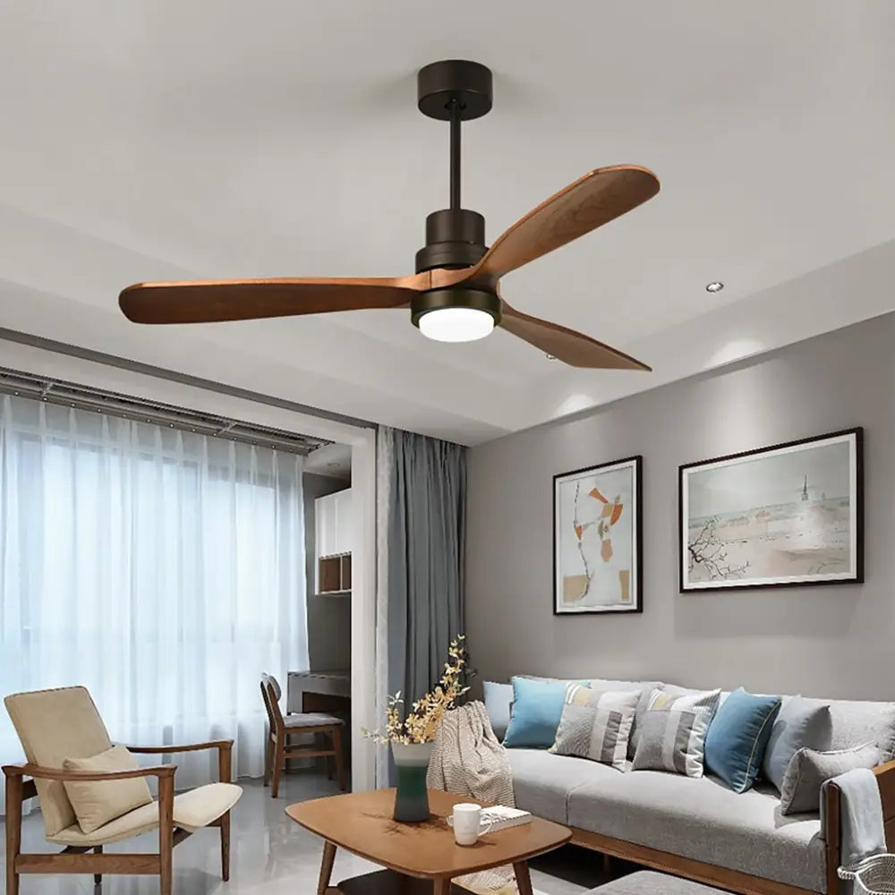 Intelligent Frequency Conversion LED Ceiling Fan Light - Lighting > lights Fans