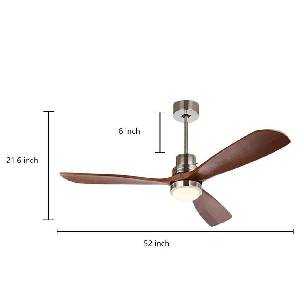 Intelligent Frequency Conversion LED Ceiling Fan Light - Lighting > lights Fans