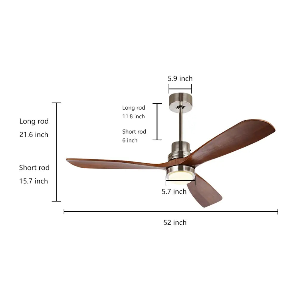 Intelligent Frequency Conversion LED Ceiling Fan Light - Lighting > lights Fans