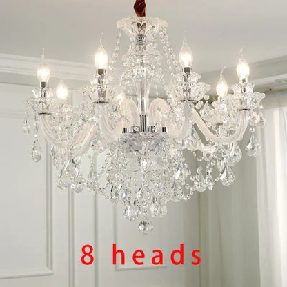 Luxury Crystal Candle Chandelier for Living Bedroom - Home & Garden > Lighting Fixtures