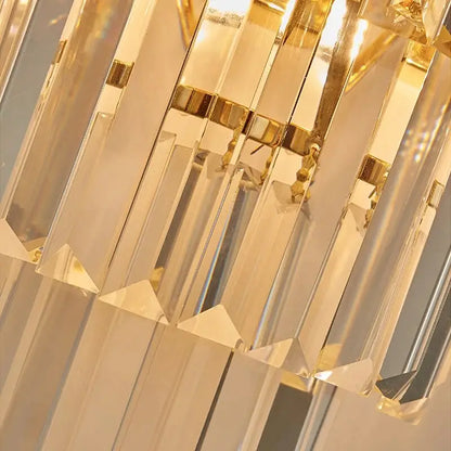 Luxury Gold Crystal Wall Sconce for Hallway Bedroom Bedside - Sconces