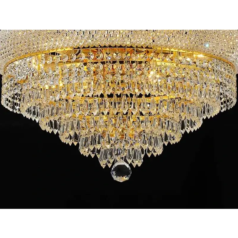 Luxury Large Foyer Crystal Chandelier for Staircase - Chandeliers