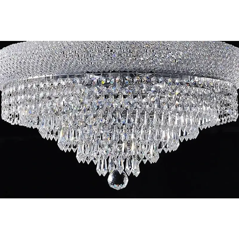 Luxury Large Foyer Crystal Chandelier for Staircase - Chandeliers