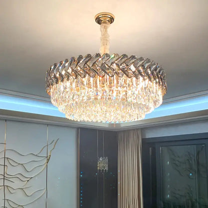 Luxury Large Round Chandelier for Living Dining Bedroom