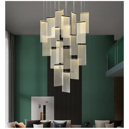 Luxury Modern LED Chandelier for Staircase Living Lobby - Home & Garden > Lighting