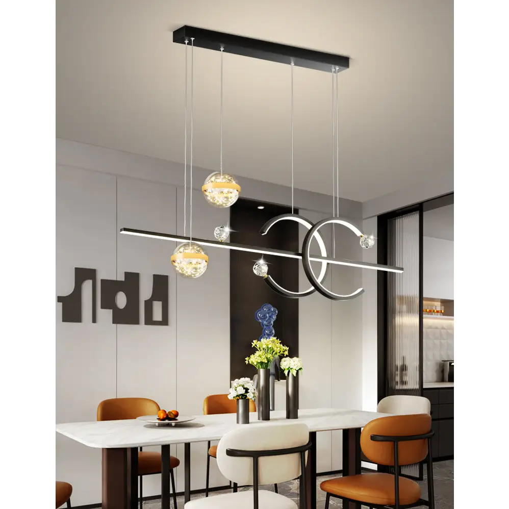 Luxury Nordic LED Pendant Light for Dining Kitchen Bedroom - Lighting