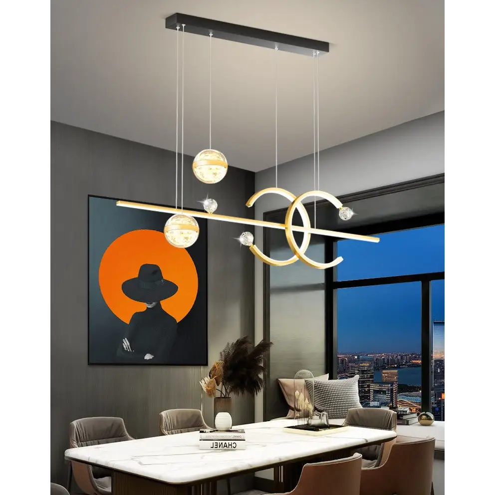 Luxury Nordic LED Pendant Light for Dining Kitchen Bedroom - Lighting