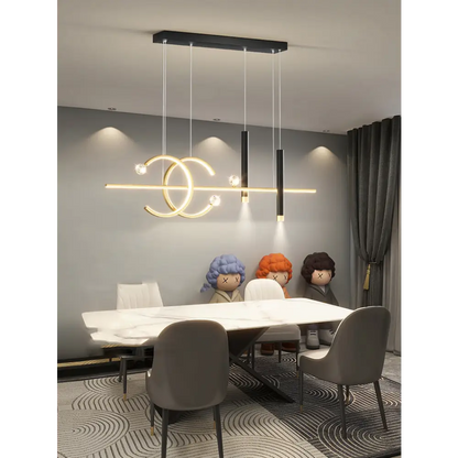 Luxury Nordic Pendant Light for Dining Kitchen Bedroom - Cool / Golden - Lighting