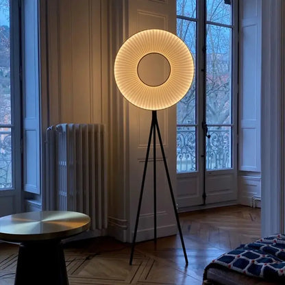 Minimalist Creativity Fabric Pleats LED Lamp for Living Bedroom - Floor