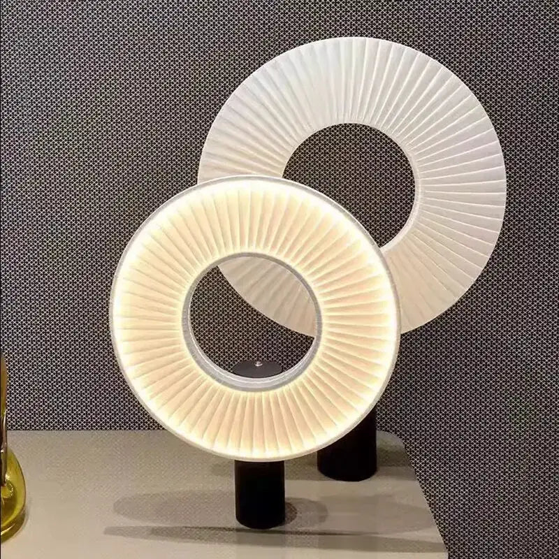 Minimalist Creativity Fabric Pleats LED Lamp for Living Bedroom - Floor