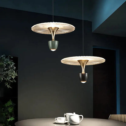 Modern Art Flower Umbrella Pendant Light for Dining Bedroom - Lighting