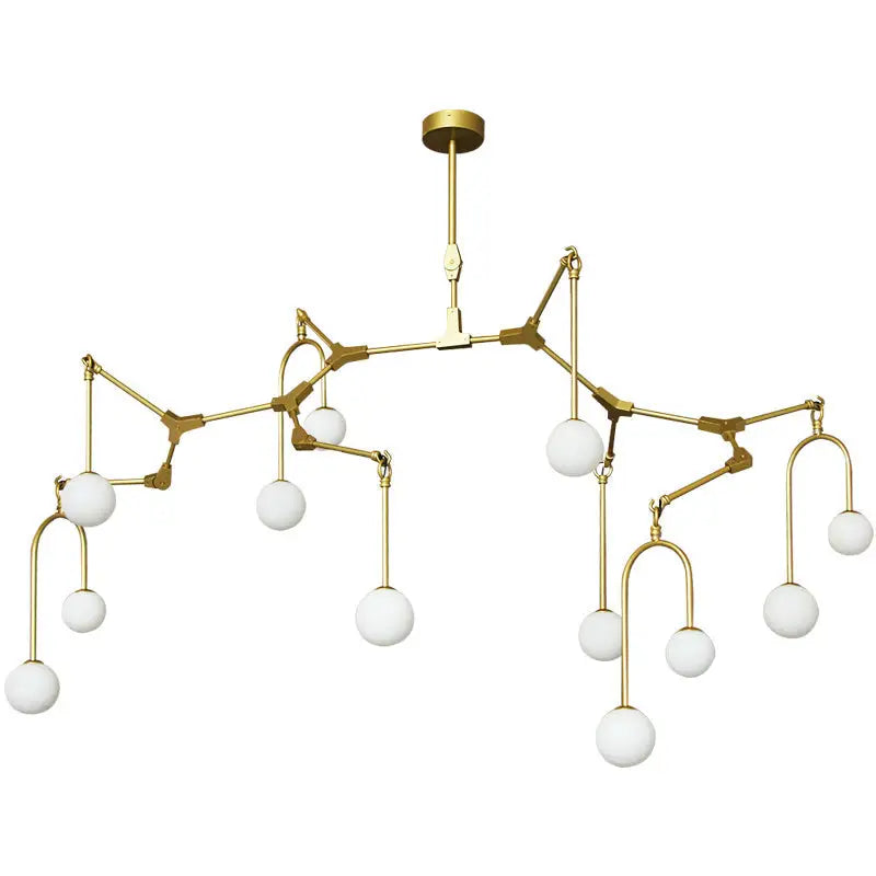 Modern Creative Glass Ceiling Chandelier for Living Bedroom - Home & Garden > Lighting