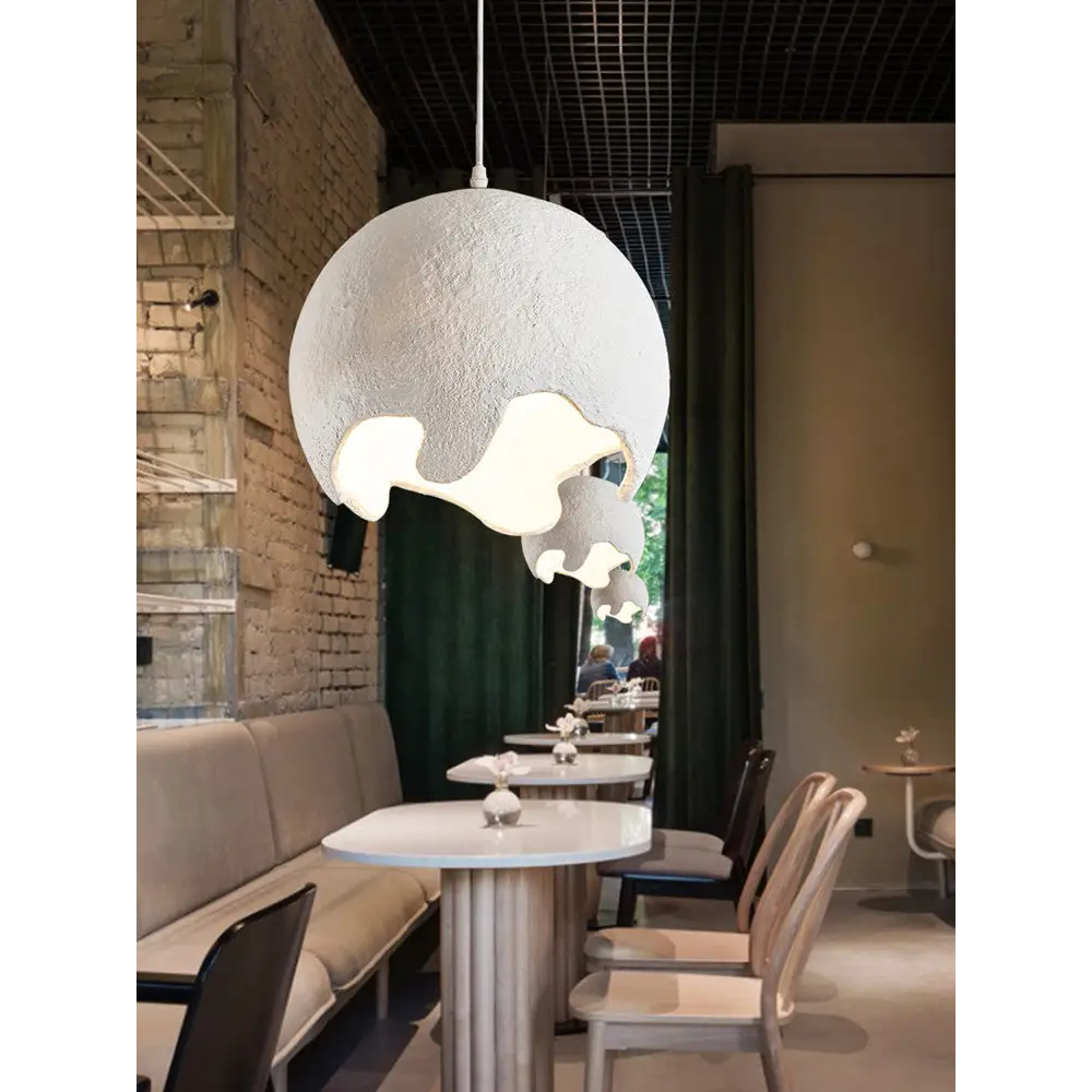 Modern Creative Painted LED Chandelier for Dining Kitchen - Dia11.4xH9.8’