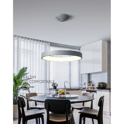 Modern LED Circle Chandelier for Kitchen,Restaurant - Home & Garden > Lighting Fixtures