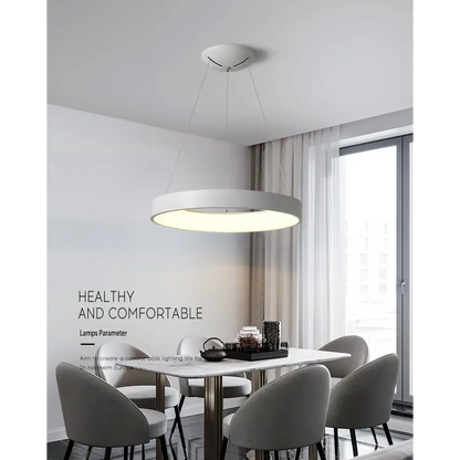 Modern LED Circle Chandelier for Kitchen,Restaurant - Home & Garden > Lighting Fixtures