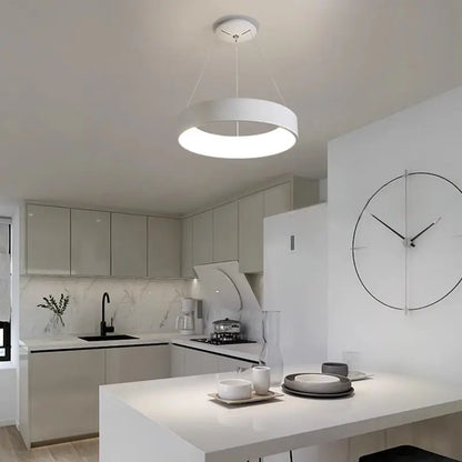 Modern LED Circle Chandelier for Kitchen,Restaurant - Home & Garden > Lighting Fixtures