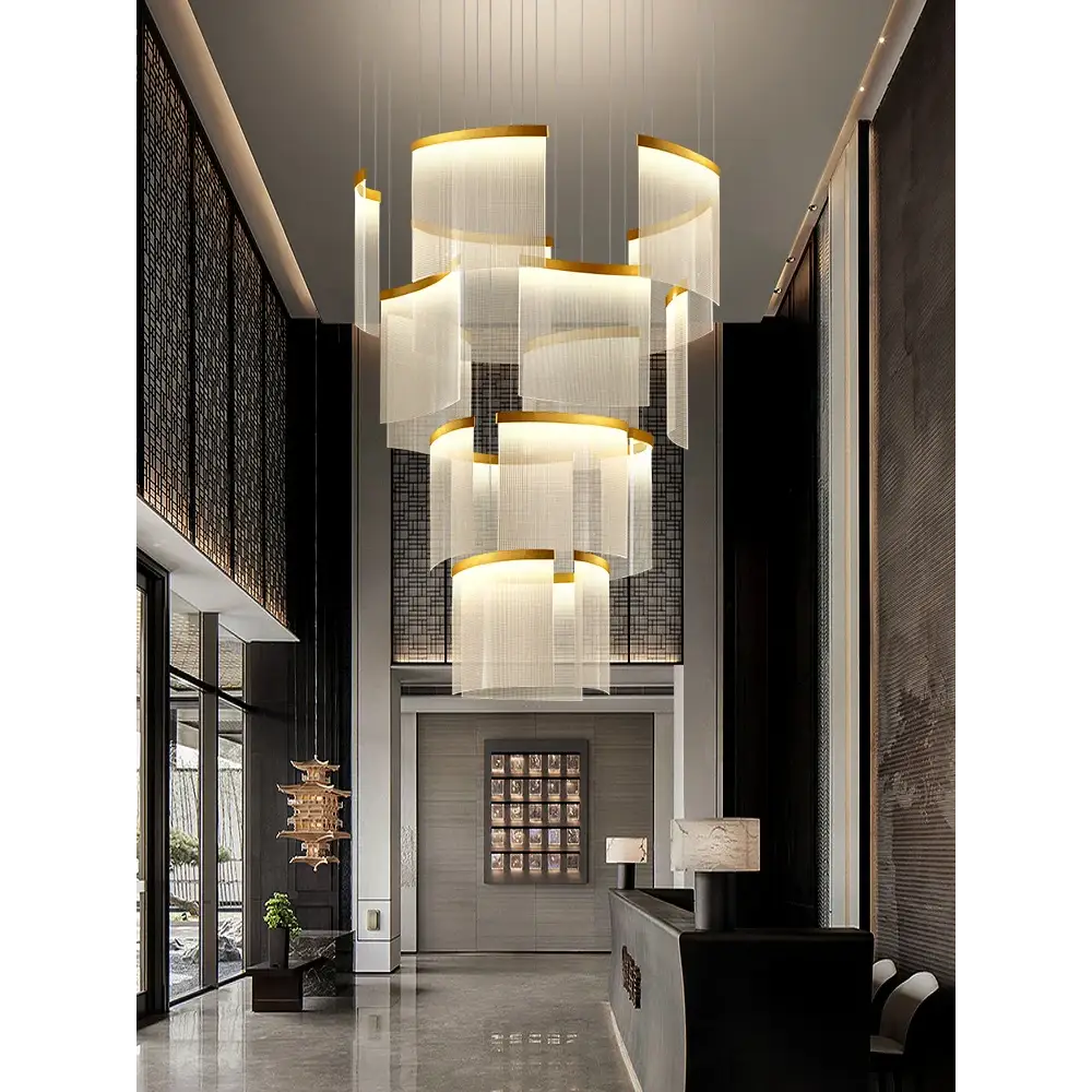 Modern Luxury Acrylic LED Chandelier - Home & Garden > Lighting Fixtures Chandeliers