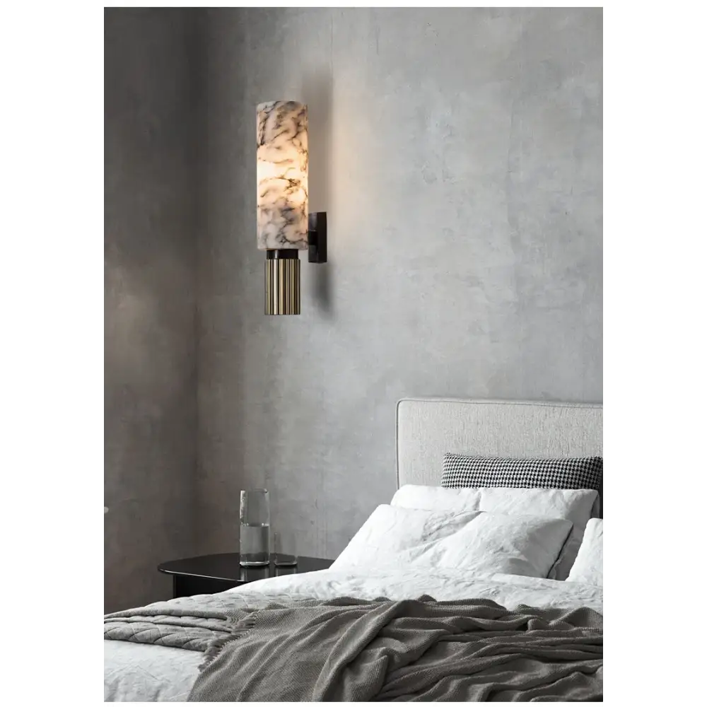 Modern Luxury Natural Marble Wall Lamp - Home & Garden > Lighting Fixtures Light