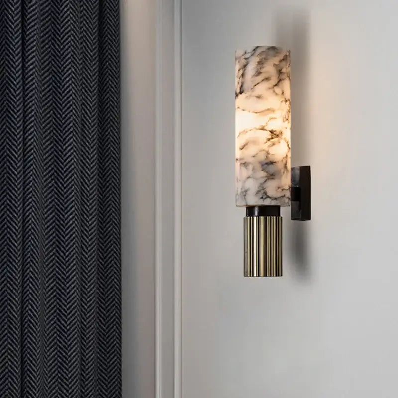 Modern Luxury Natural Marble Wall Lamp - Home & Garden > Lighting Fixtures Light