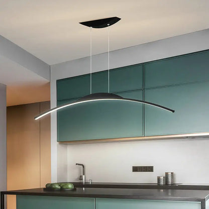 Modern Minimalist Black Chandelier for Dining Kitchen - Home & Garden > Lighting Fixtures