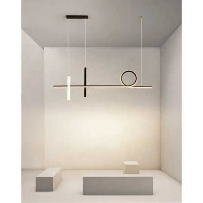 Modern Minimalist LED Chandelier for Dining Room - Home & Garden > Lighting Fixtures