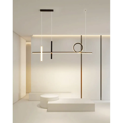 Modern Minimalist LED Chandelier for Dining Room - Home & Garden > Lighting Fixtures