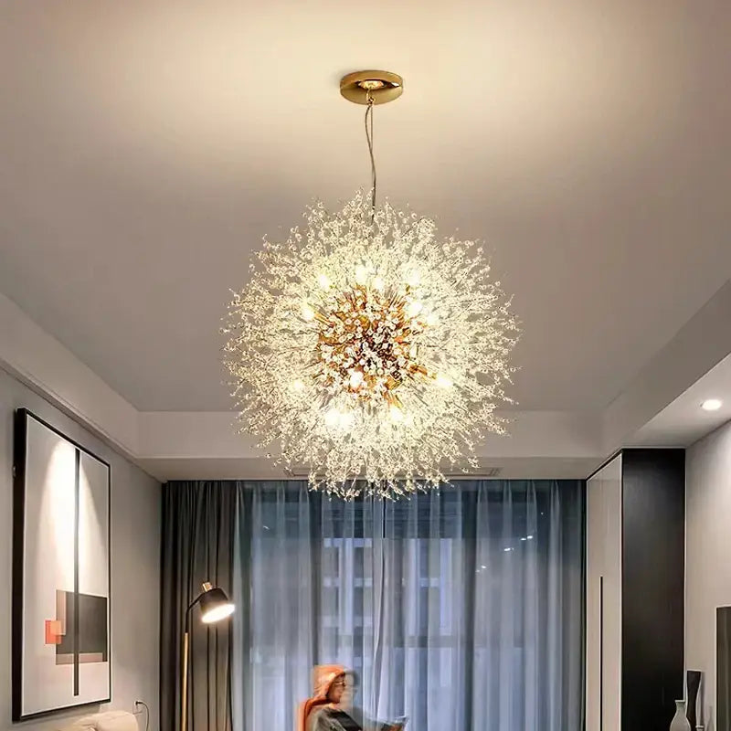 Modern Nordic Crystal Dandelion Chandelier - Home & Garden > Lighting Fixtures Chandeliers