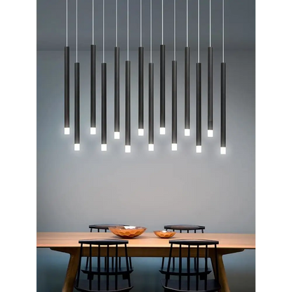 Nordic LED Pendant Light for Kitchen Dining Restaurant - 14 Heads / Cool Lighting