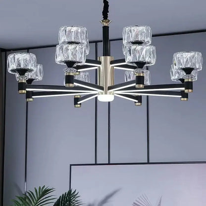 Nordic Light Luxury LED Crystal Chandelier - Home & Garden > Lighting Fixtures Chandeliers