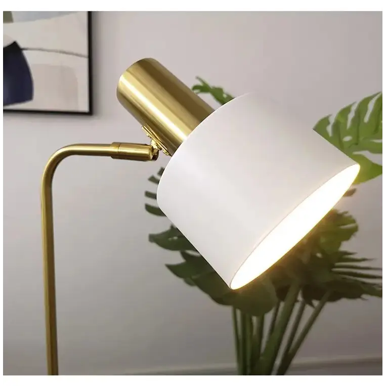 Nordic Marble Base LED Table Lamp for Bedroom Living Study